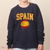 Spain Spanish Soccer Football Tournament Game Women's Sweatshirt thumb 0