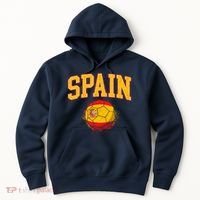 Spain Spanish Soccer Football Tournament Game Hoodie thumb 0