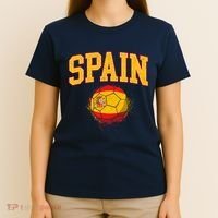 Spain Spanish Soccer Football Tournament Game T-Shirt thumb 4