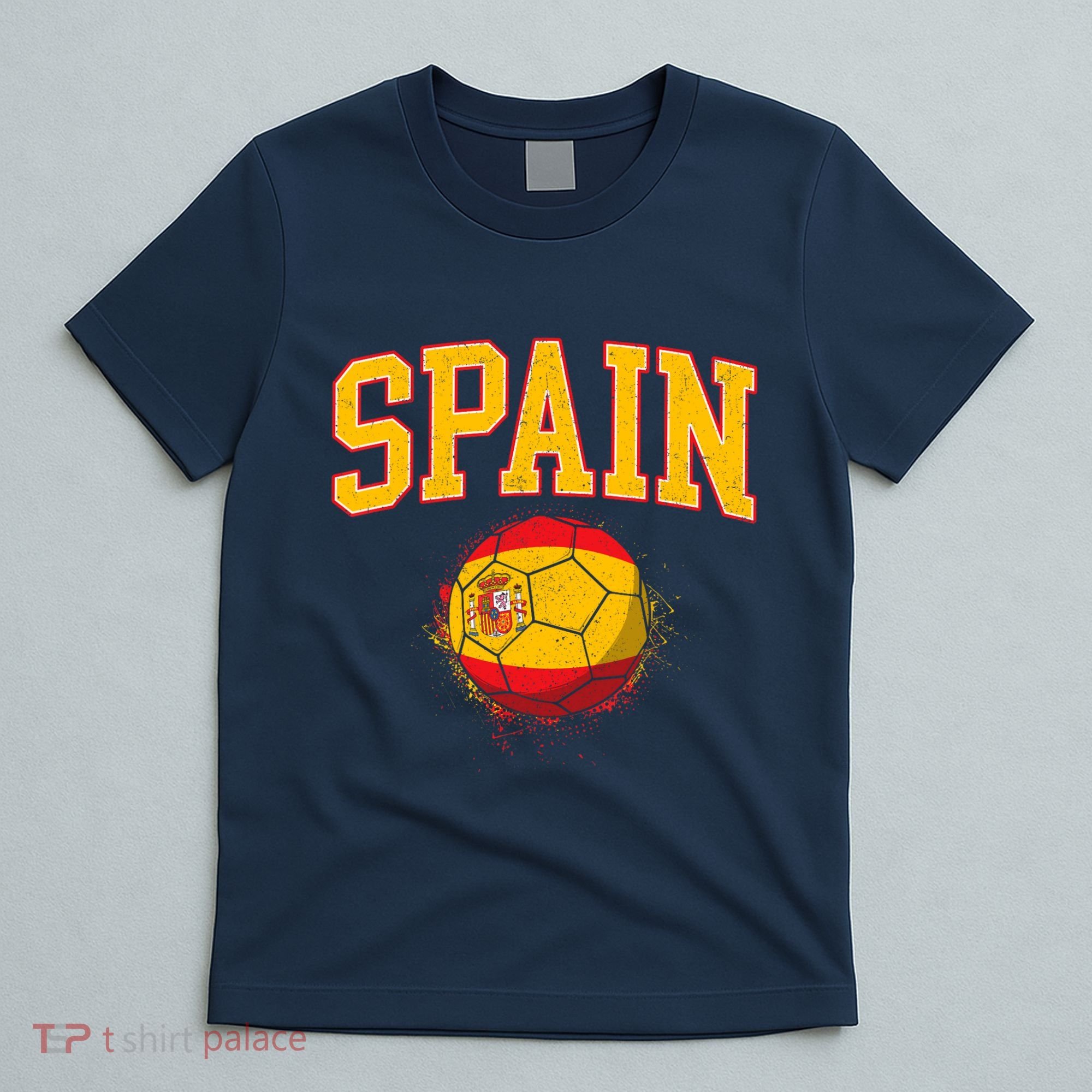 Spain Spanish Soccer Football Tournament Game T-Shirt
