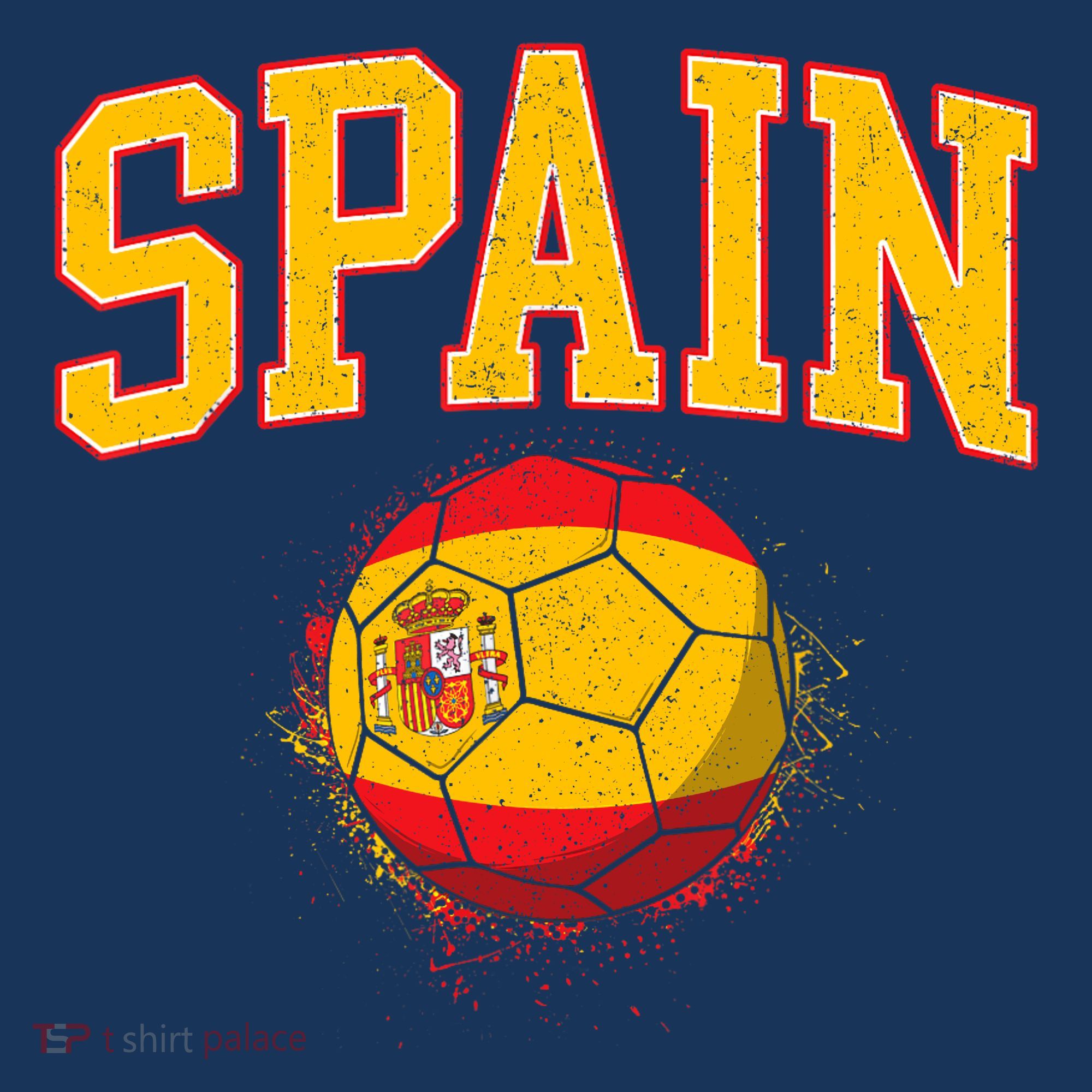 Spain Spanish Soccer Football Tournament Game T-Shirt