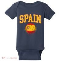 Spain Spanish Soccer Football Tournament Game Baby Bodysuit thumb 0