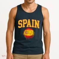 Spain Spanish Soccer Football Tournament Game Tank Top thumb 3