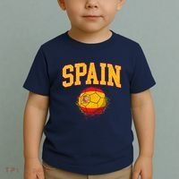 Spain Spanish Soccer Football Tournament Game Toddler T-Shirt thumb 2