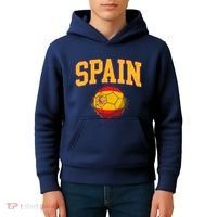 Spain Spanish Soccer Football Tournament Game Kids Hoodie thumb 4
