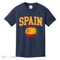 Spain Spanish Soccer Football Tournament Game Kids T-Shirt thumb 0