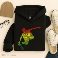 Skateboard Skater Slang Retro Skaterboarding Hoodie thumb 4