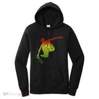 Skateboard Skater Slang Retro Skaterboarding Women's Hoodie thumb 0
