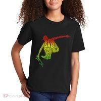 Skateboard Skater Slang Retro Skaterboarding Kids T-Shirt thumb 2
