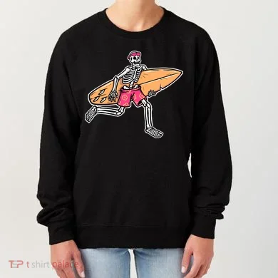 Skull Surfer Women's Sweatshirt