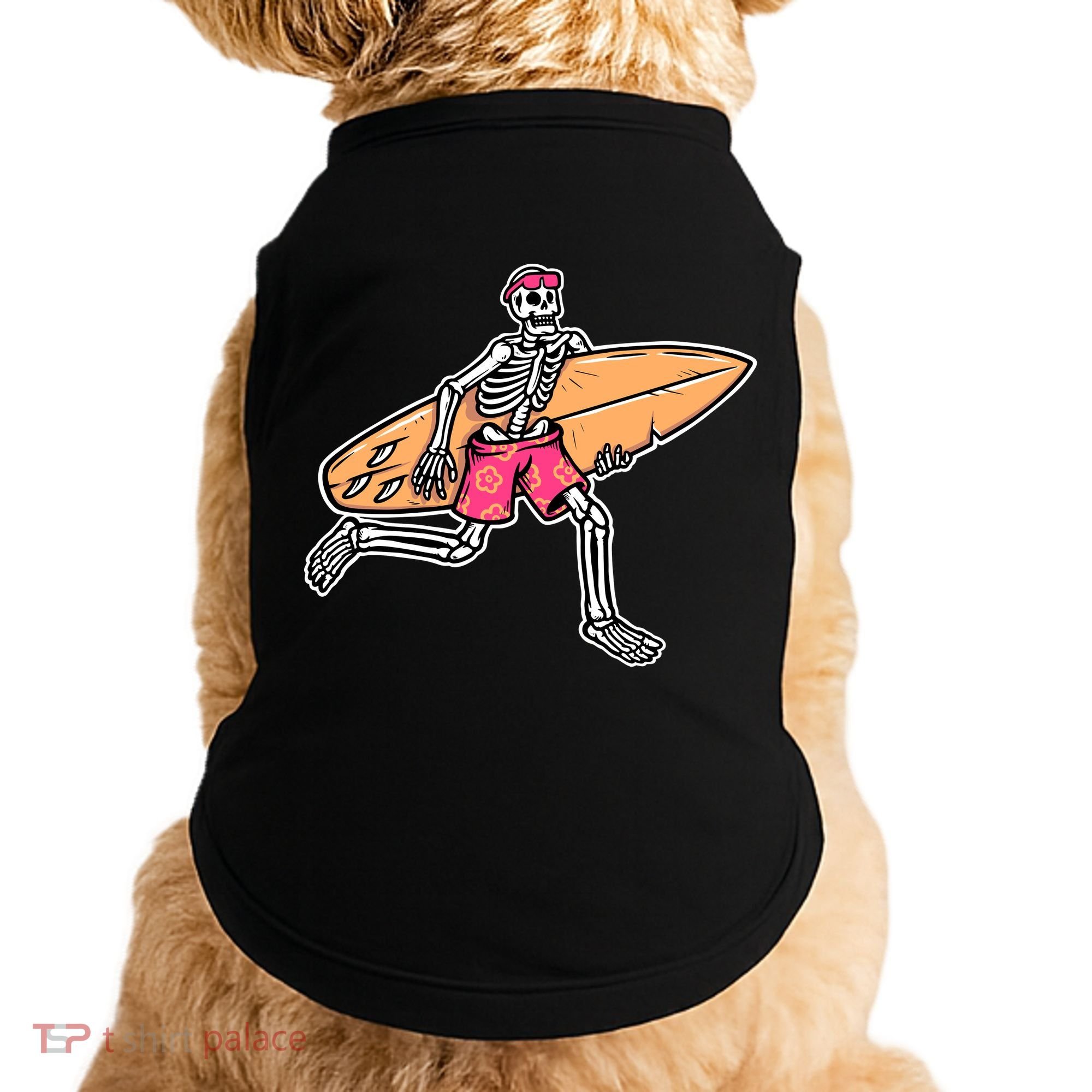 Skull Surfer Doggie Tank