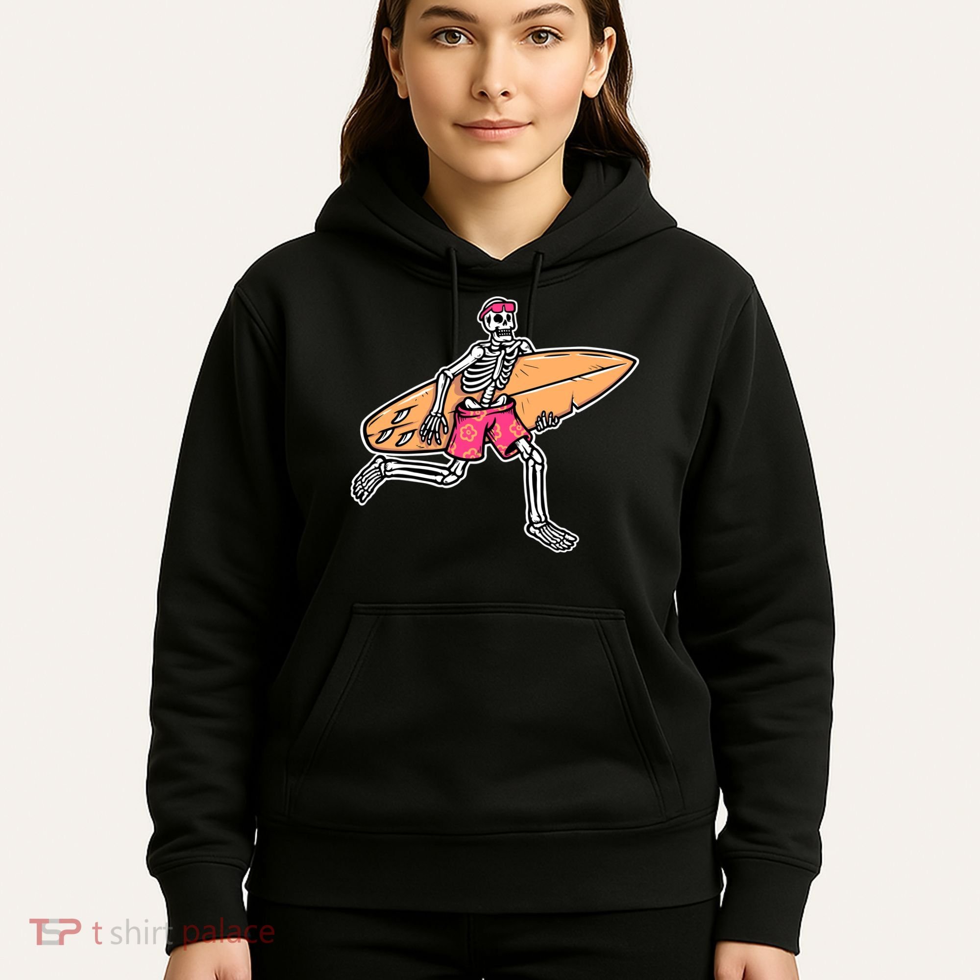 Skull Surfer Hoodie