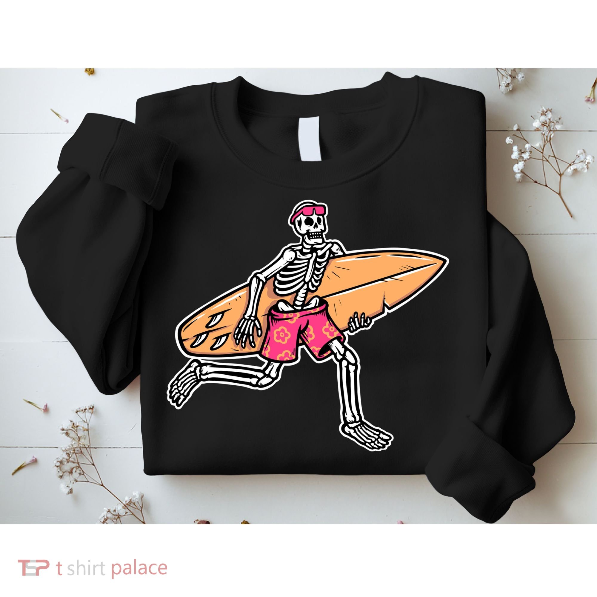 Skull Surfer Sweatshirt