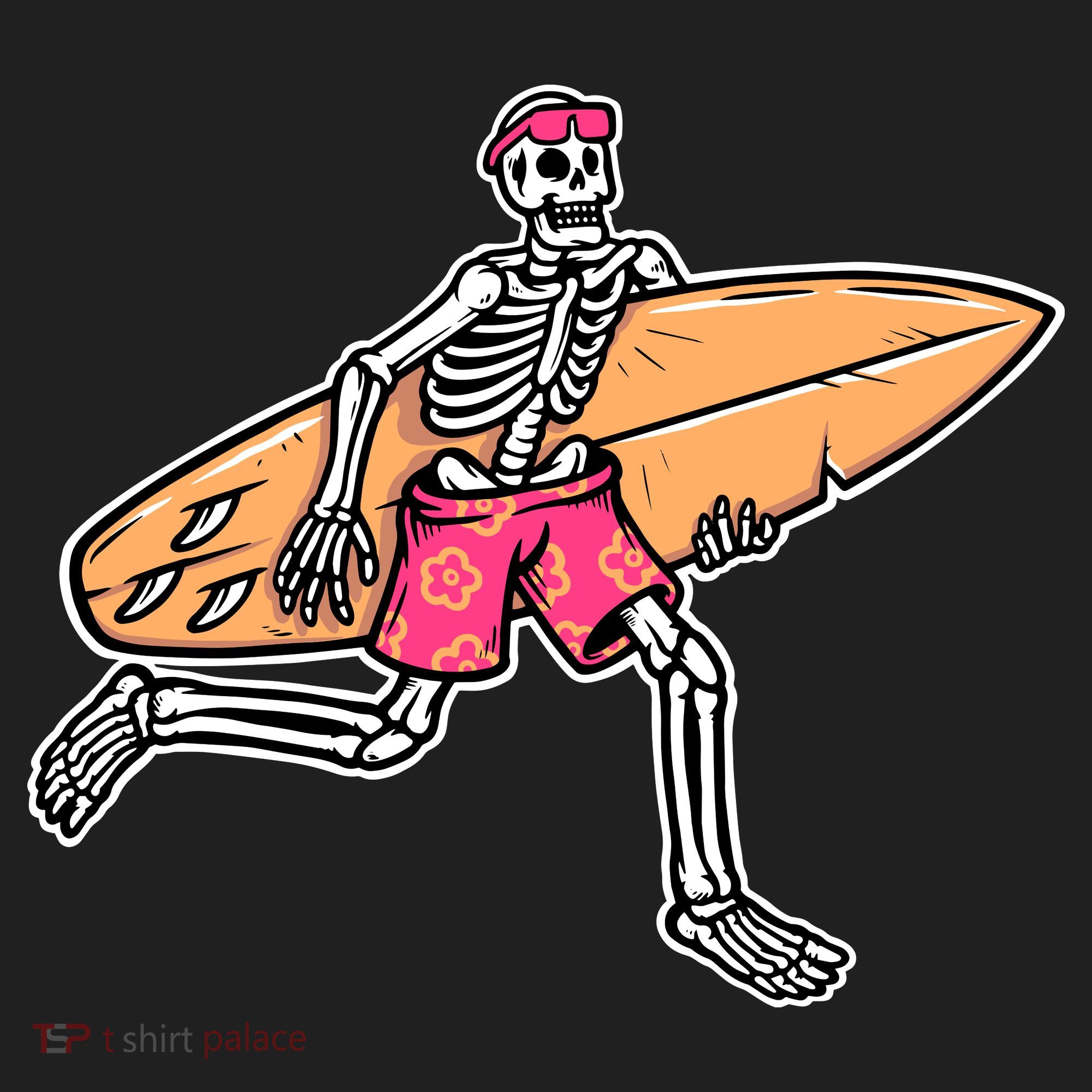 Skull Surfer Tumbler