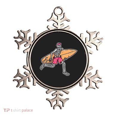 Skull Surfer Ornament