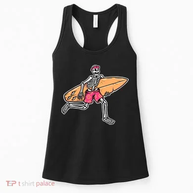Skull Surfer Women's Tank Top