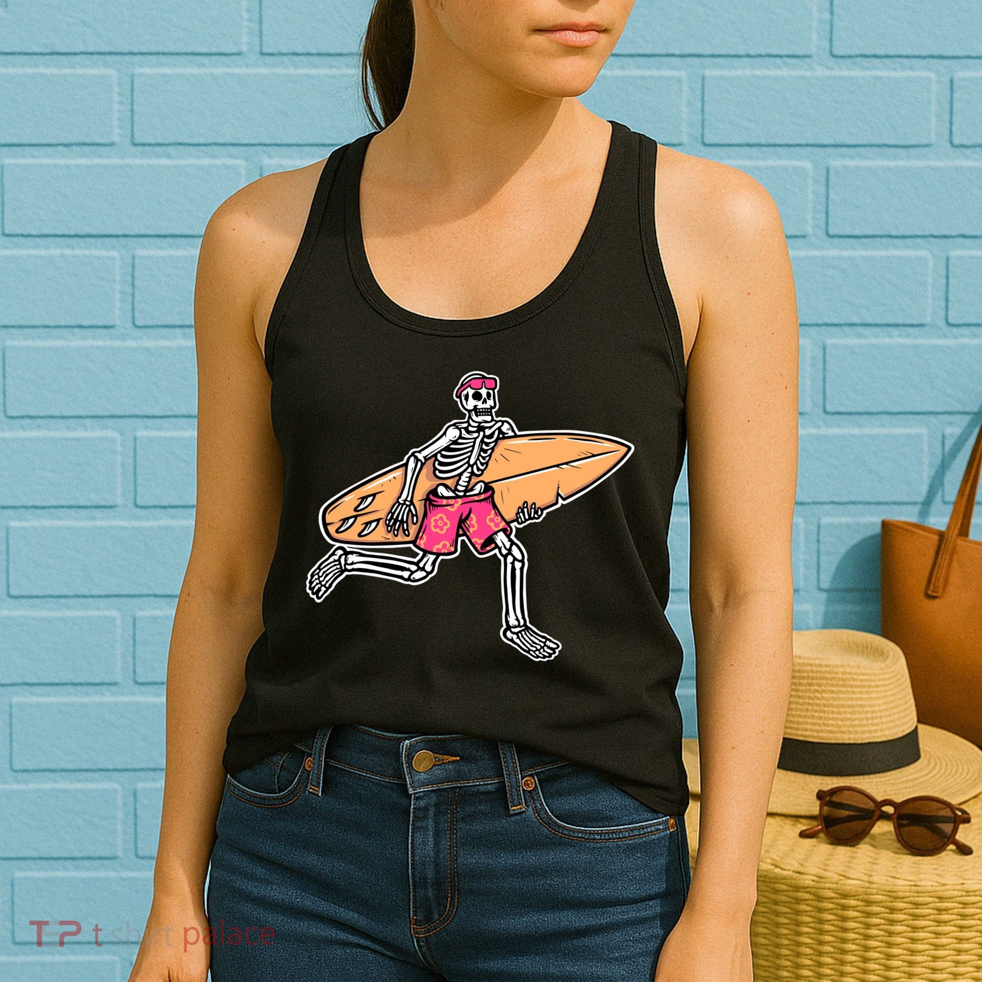 Skull Surfer Women's Tank Top