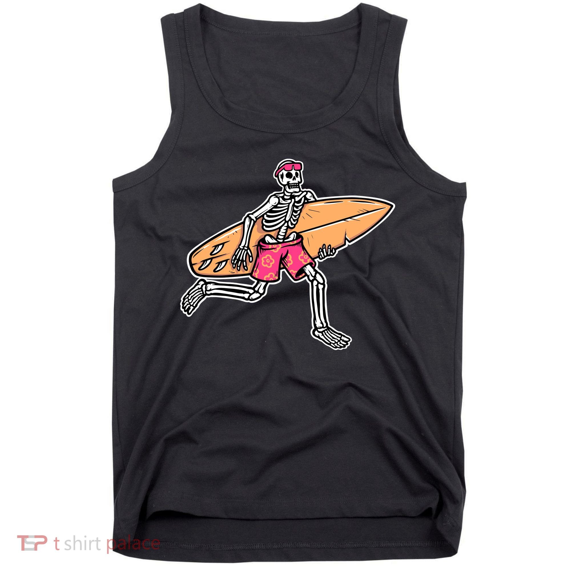 Skull Surfer Tank Top