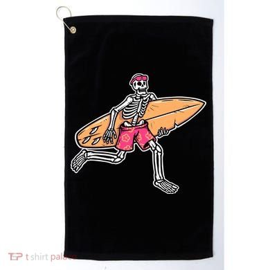 Skull Surfer Golf Towel