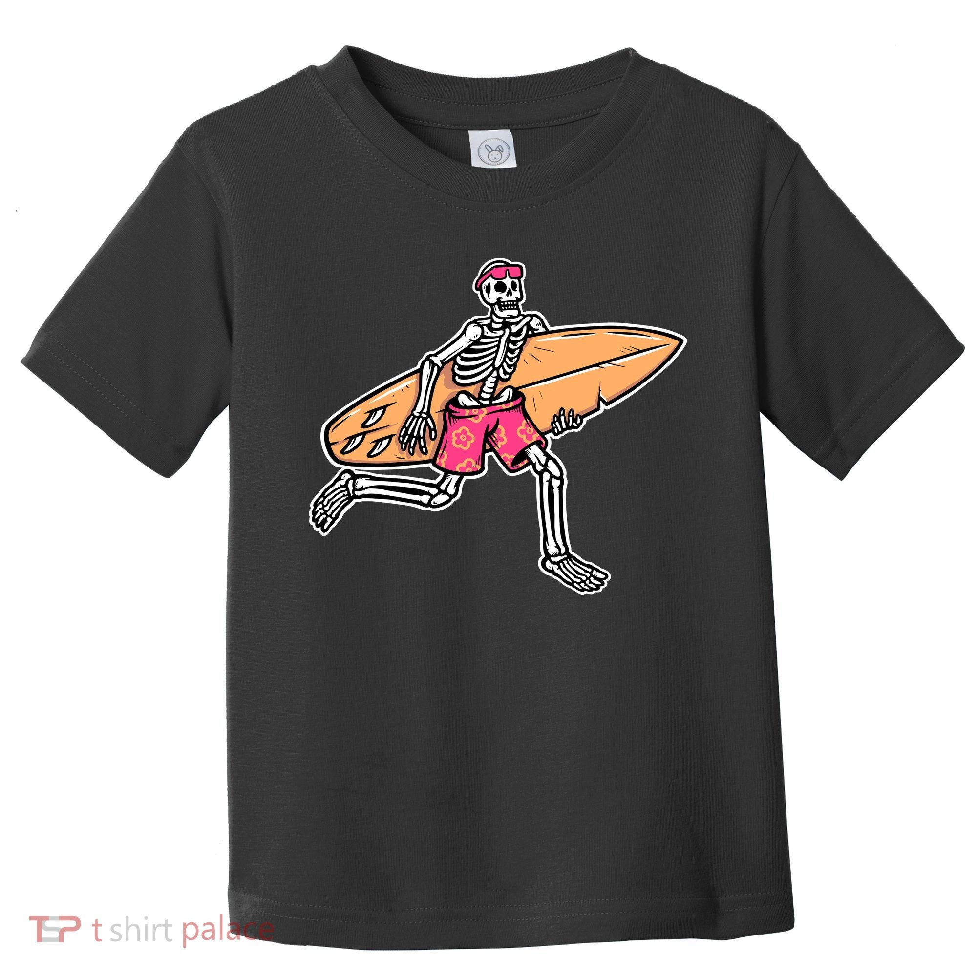 Skull Surfer Toddler T-Shirt