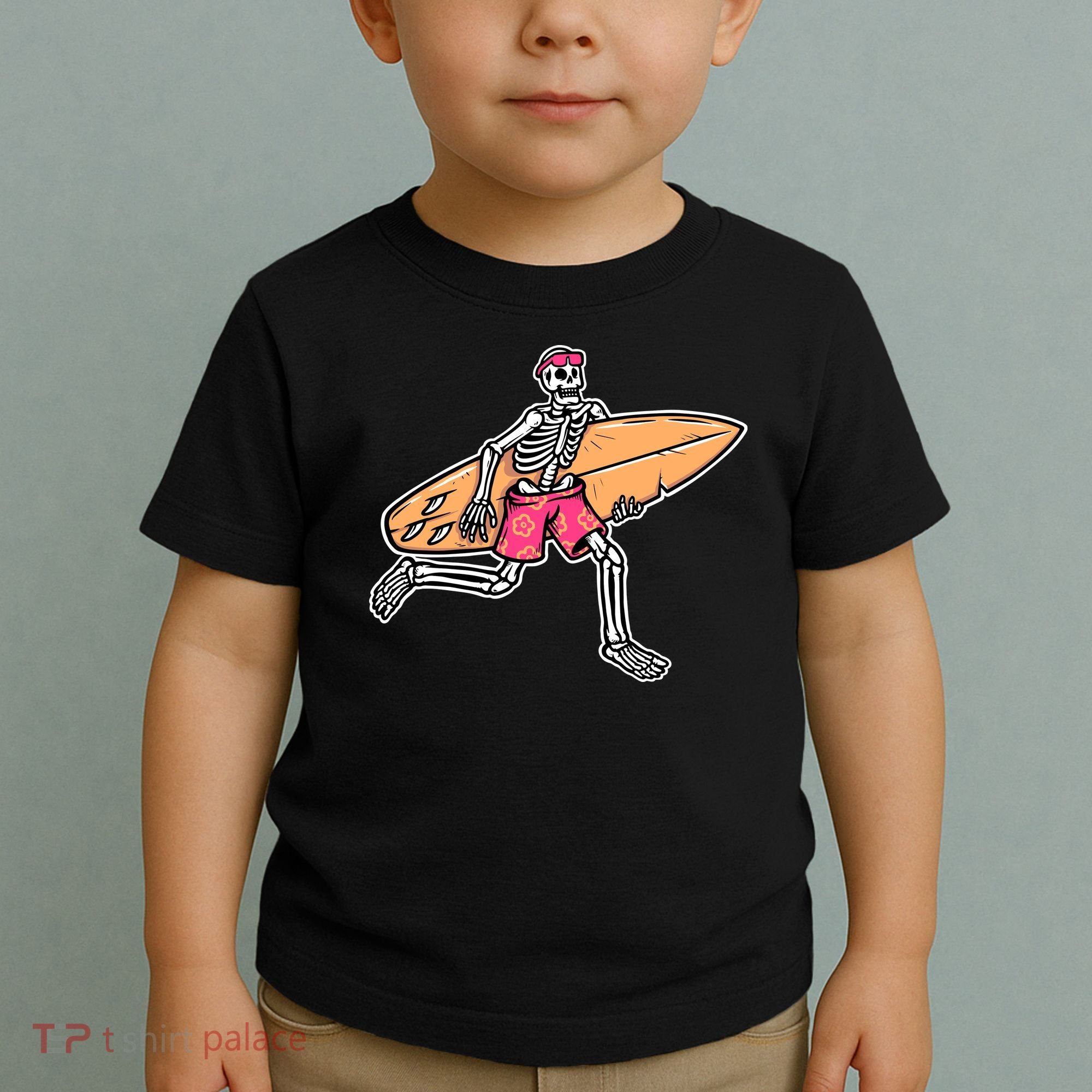Skull Surfer Toddler T-Shirt