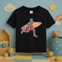 Skull Surfer Toddler T-Shirt thumb 3