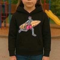 Skull Surfer Kids Hoodie thumb 3