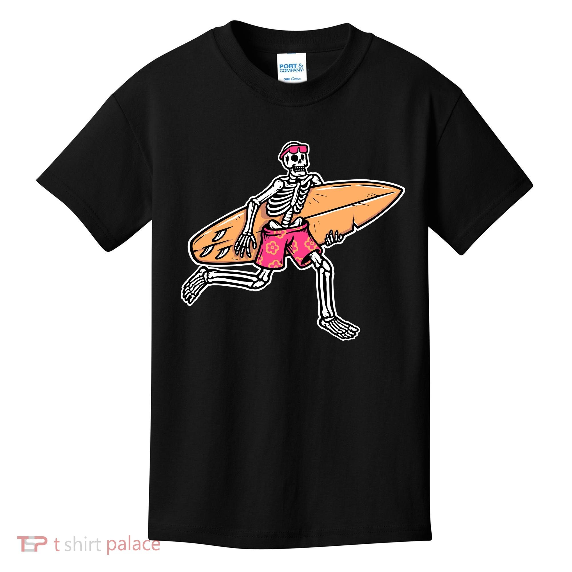 Skull Surfer Kids T-Shirt