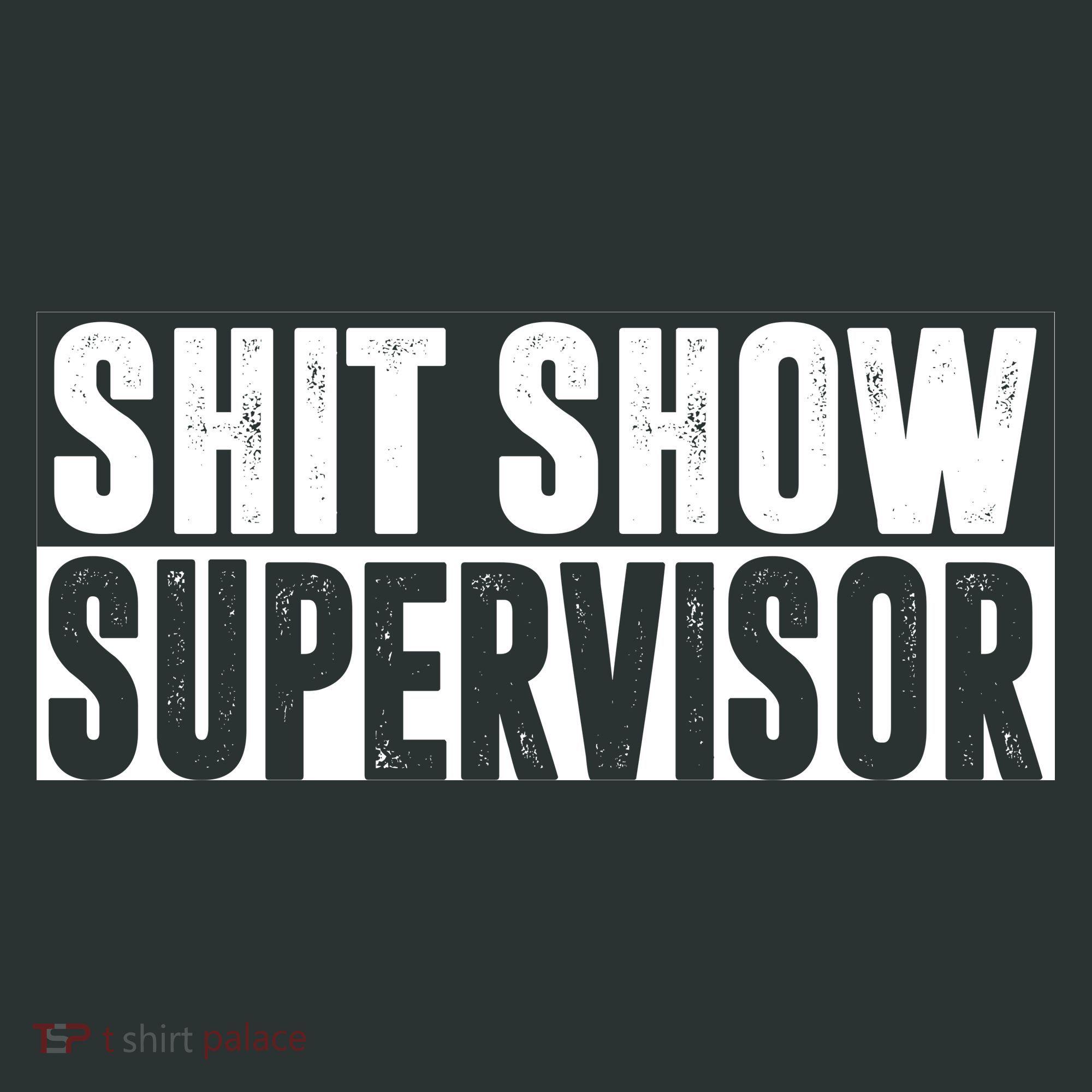 Shit Show Supervisor Funny Gift Tote Bag