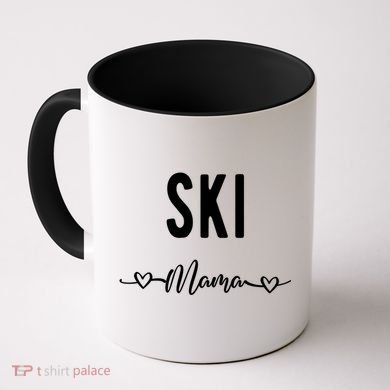 Ski Skier Skiing Mom Gift Coffee Mug