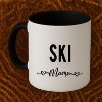Ski Skier Skiing Mom Gift Coffee Mug thumb 2
