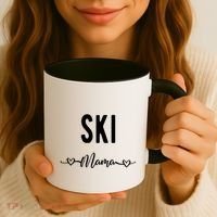 Ski Skier Skiing Mom Gift Coffee Mug thumb 3