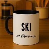 Ski Skier Skiing Mom Gift Coffee Mug thumb 4