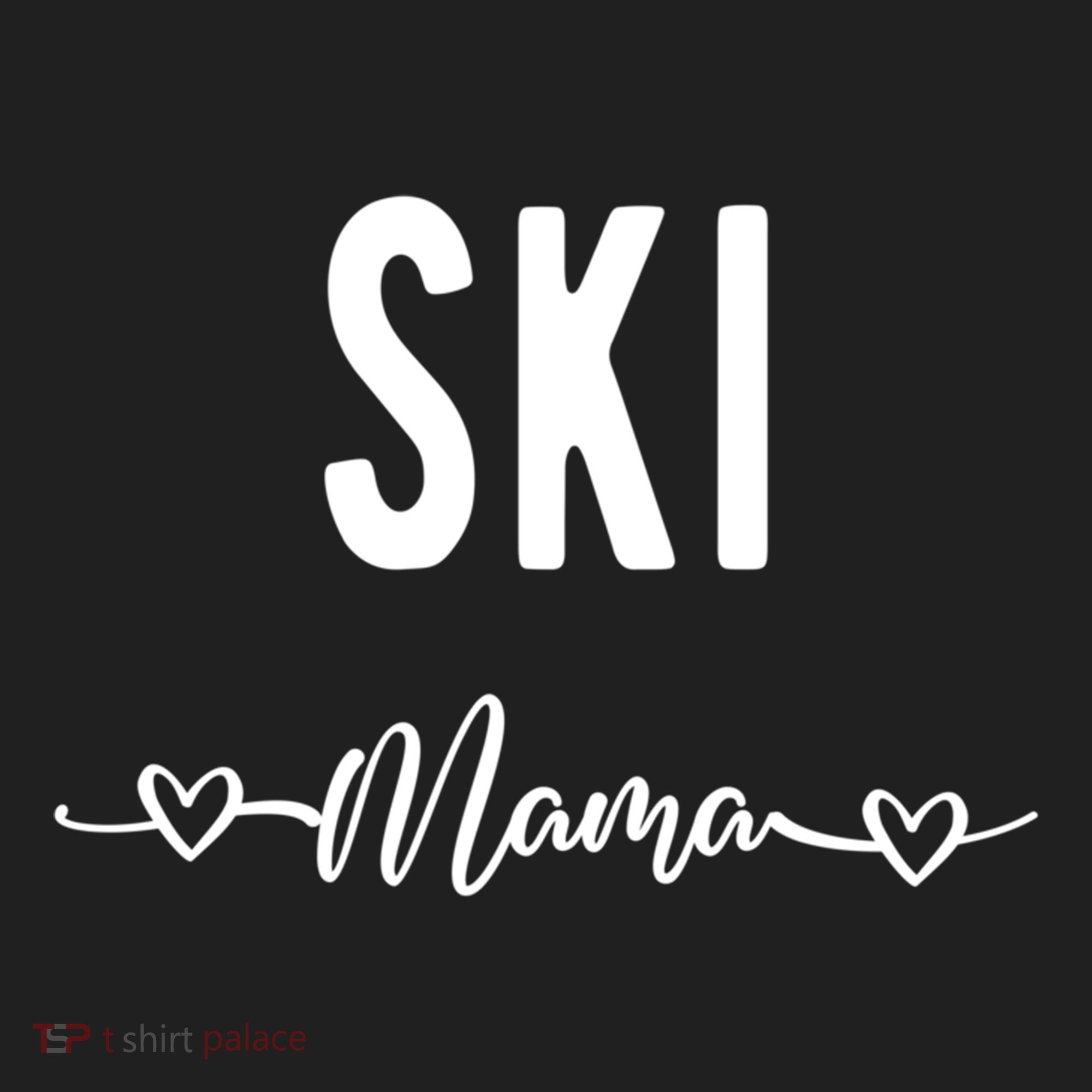 Ski Skier Skiing Mom Gift Beanie