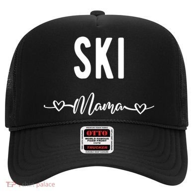 Ski Skier Skiing Mom Gift Hat