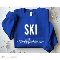 Ski Skier Skiing Mom Gift Sweatshirt thumb 2