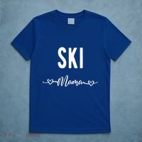 Ski Skier Skiing Mom Gift T-Shirt thumb 5