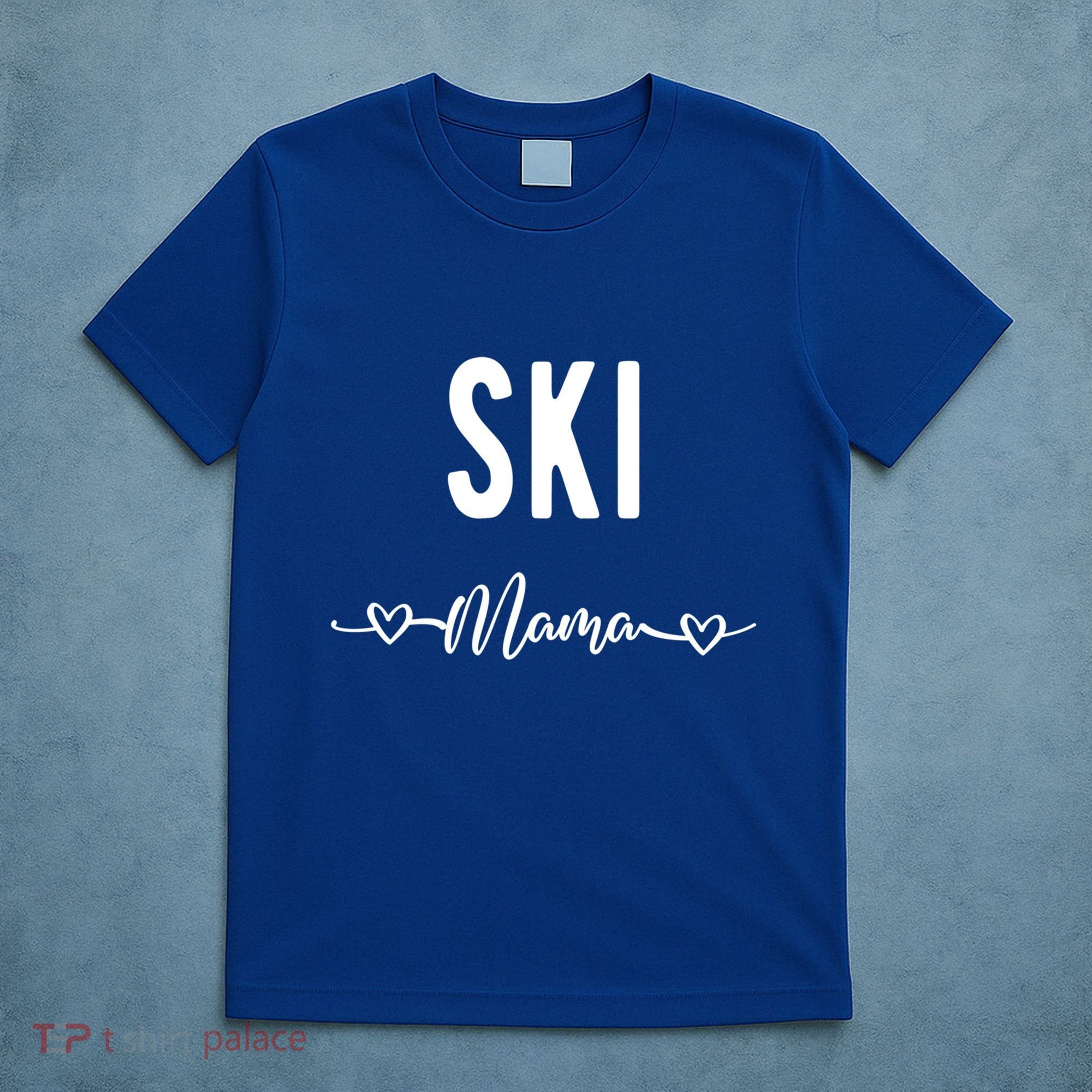 Ski Skier Skiing Mom Gift T-Shirt