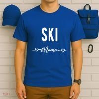 Ski Skier Skiing Mom Gift T-Shirt thumb 6