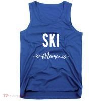 Ski Skier Skiing Mom Gift Tank Top thumb 0