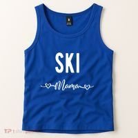 Ski Skier Skiing Mom Gift Tank Top thumb 2
