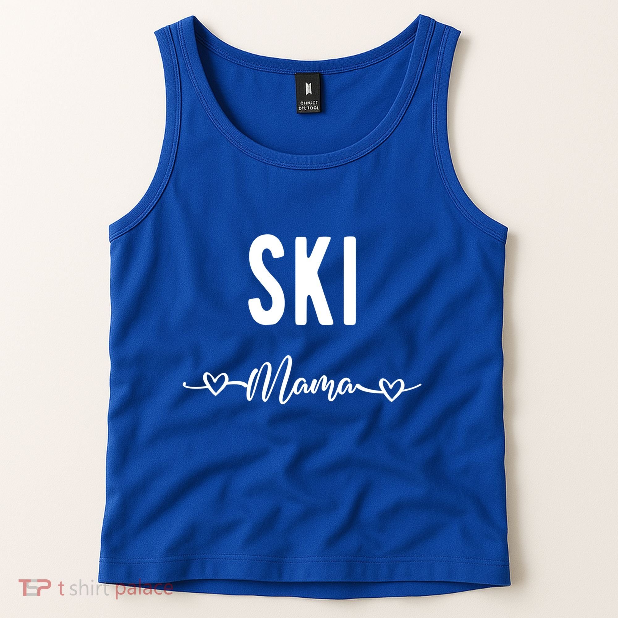 Ski Skier Skiing Mom Gift Tank Top