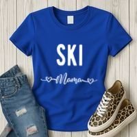 Ski Skier Skiing Mom Gift Women's T-Shirt thumb 3