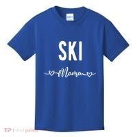 Ski Skier Skiing Mom Gift Kids T-Shirt thumb 0