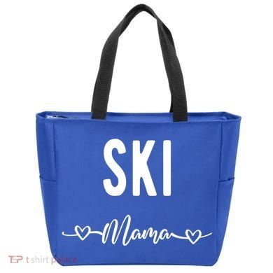 Ski Skier Skiing Mom Gift Tote Bag
