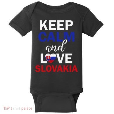 Slovakia Slovak Slovensko Baby Bodysuit