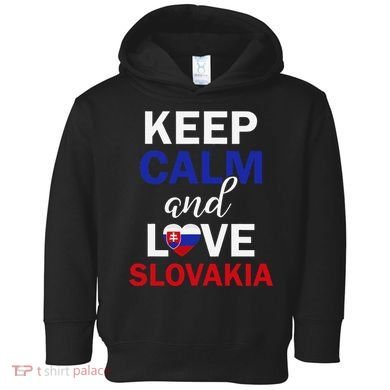 Slovakia Slovak Slovensko Toddler Hoodie
