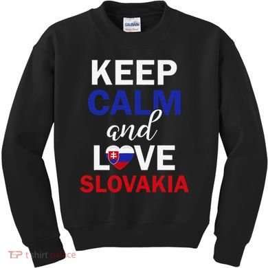Slovakia Slovak Slovensko Kids Sweatshirt