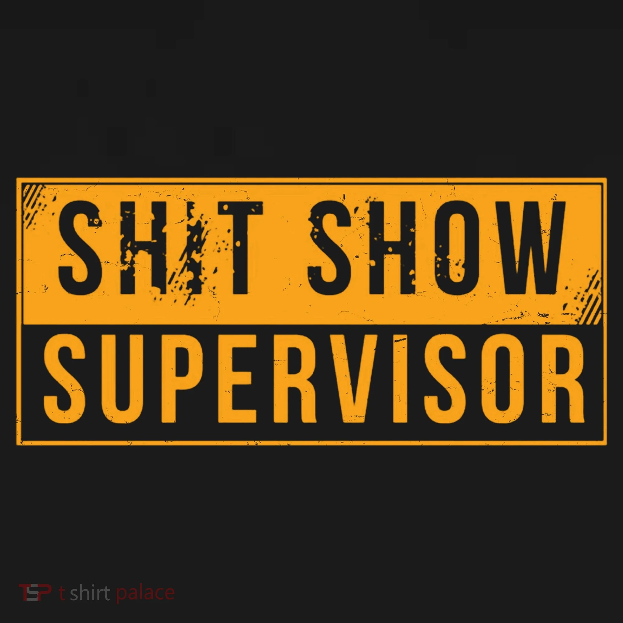 Shit Show Supervisor Funny Vintage Long Sleeve Shirt