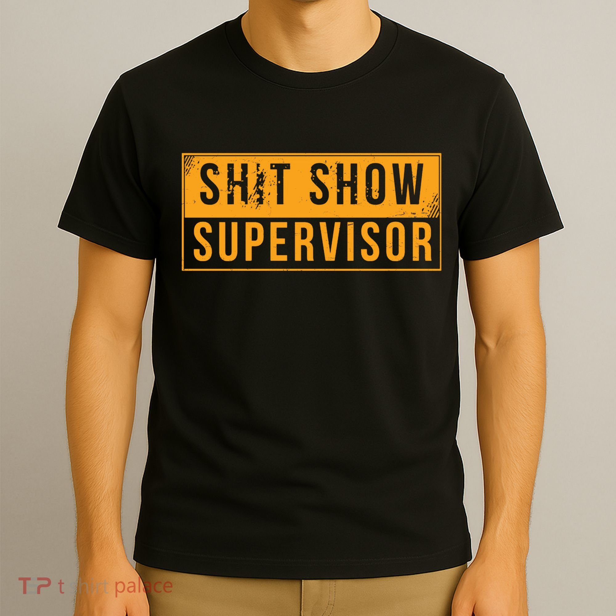 Shit Show Supervisor Funny Vintage T-Shirt